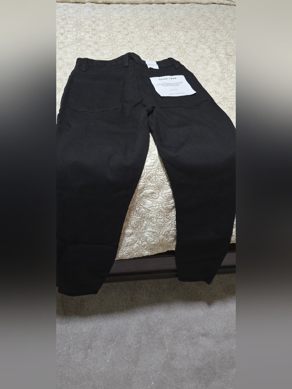 Good American High-Rise Black Jeans - Picture 7 of 7